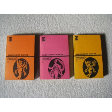 Naszyjnik królowej, Alexandre Dumas komplet - 3 tomy