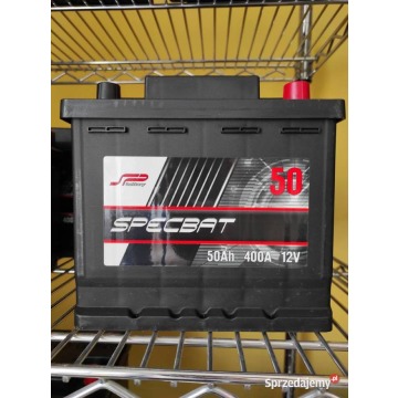 Akumulator 50Ah 400A EN Specbat Prawy Plus - Akumulatory - Białystok - zdjęcie 1