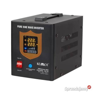Zasilacz awaryjny kemot PROsinus-500 12V 230V