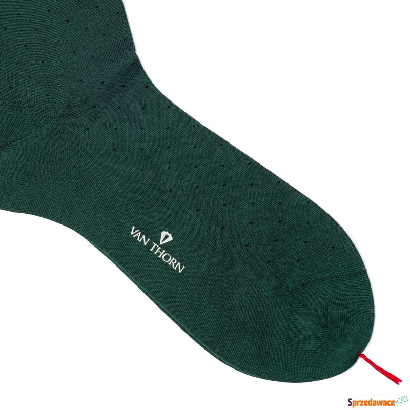 Zielone skarpety męskie w gran...
