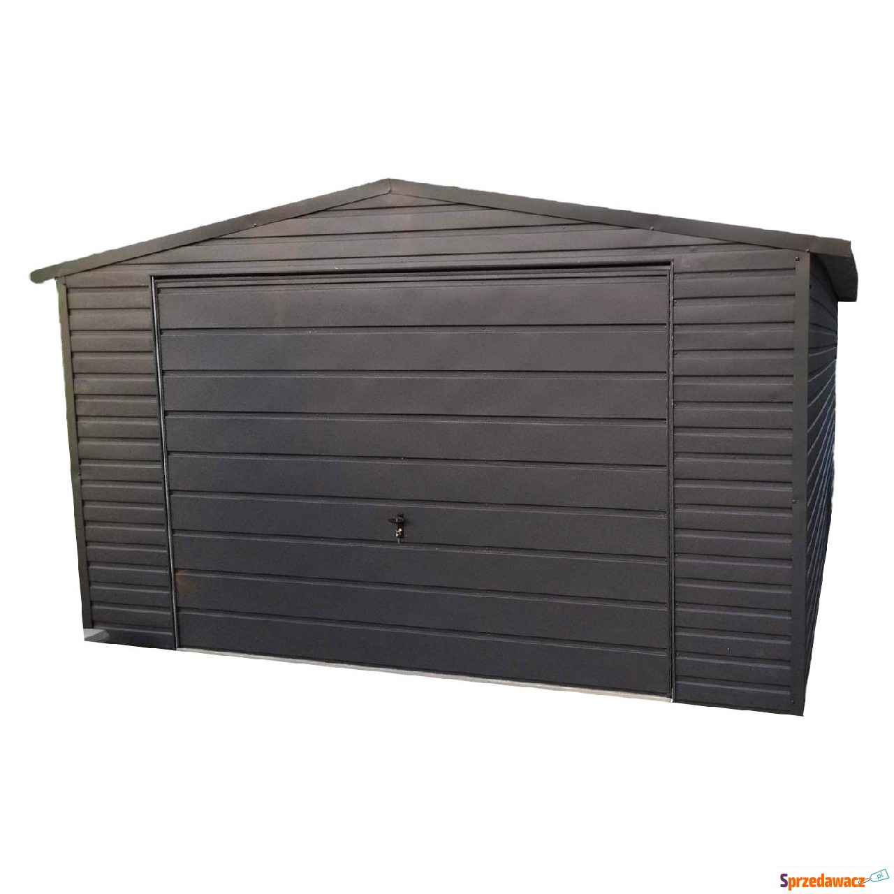 Garaż Blaszany 4m x 6m - Brama...