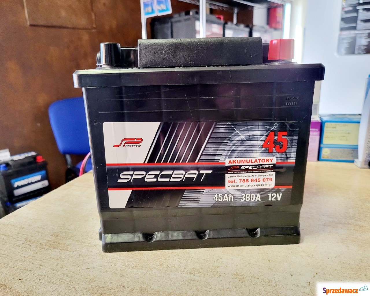 Akumulator 45Ah 380A SPECBAT