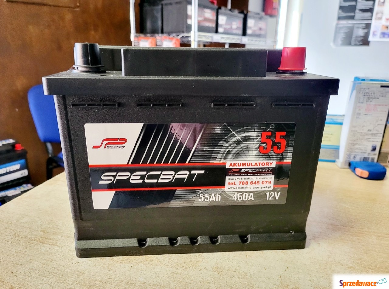 Akumulator 55Ah 460A Specbat