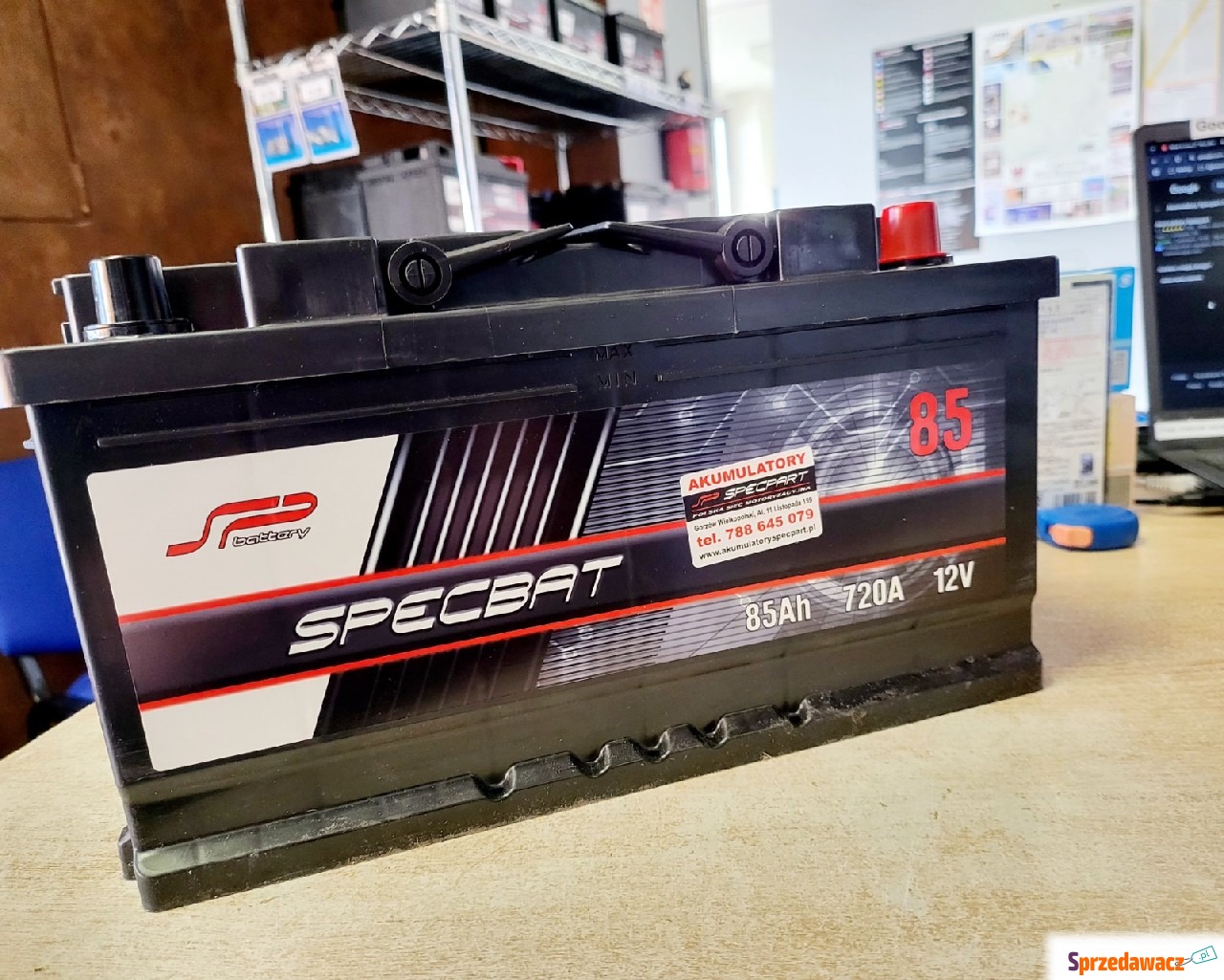 Akumulator Specbat 85Ah 720A EN