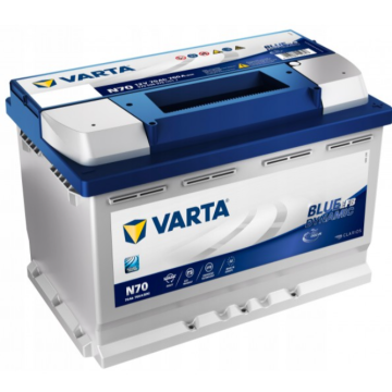Akumulator 70Ah 760A  Varta Blue Dynamic efb start&stop N70