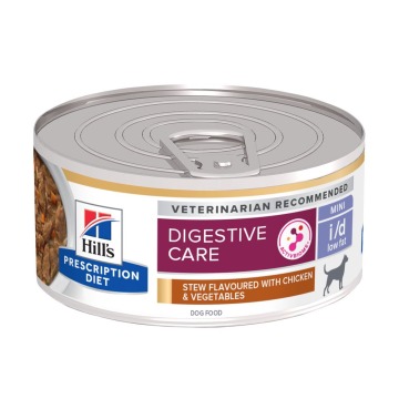 Hill's Prescription Diet i/d Low Fat Digestive Care, gulasz - 48 x 156 g