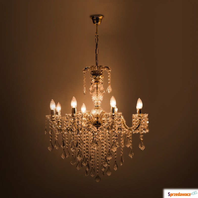 Lampa wisząca CHATEAU 14004/8-GLD - Lampy wiszące, żyrandole - Bielsko-Biała