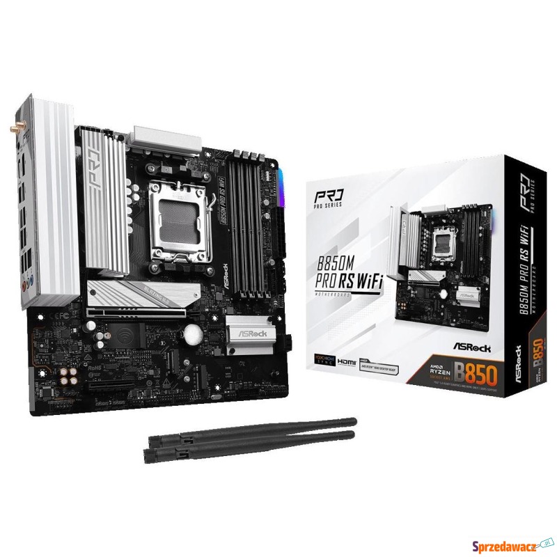 ASRock B850M Pro RS WiFi - Płyty główne - Lubin