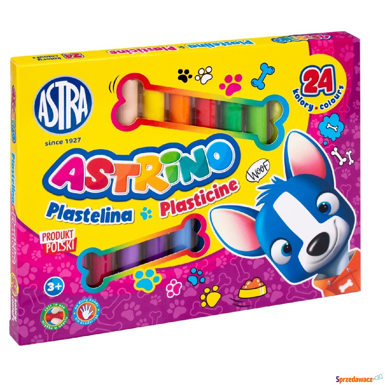 Plastelina 24 kolorów Astrino