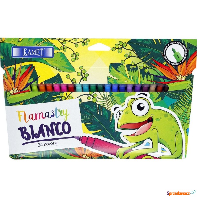 Flamaster Kamet Bianco 24 kolorów