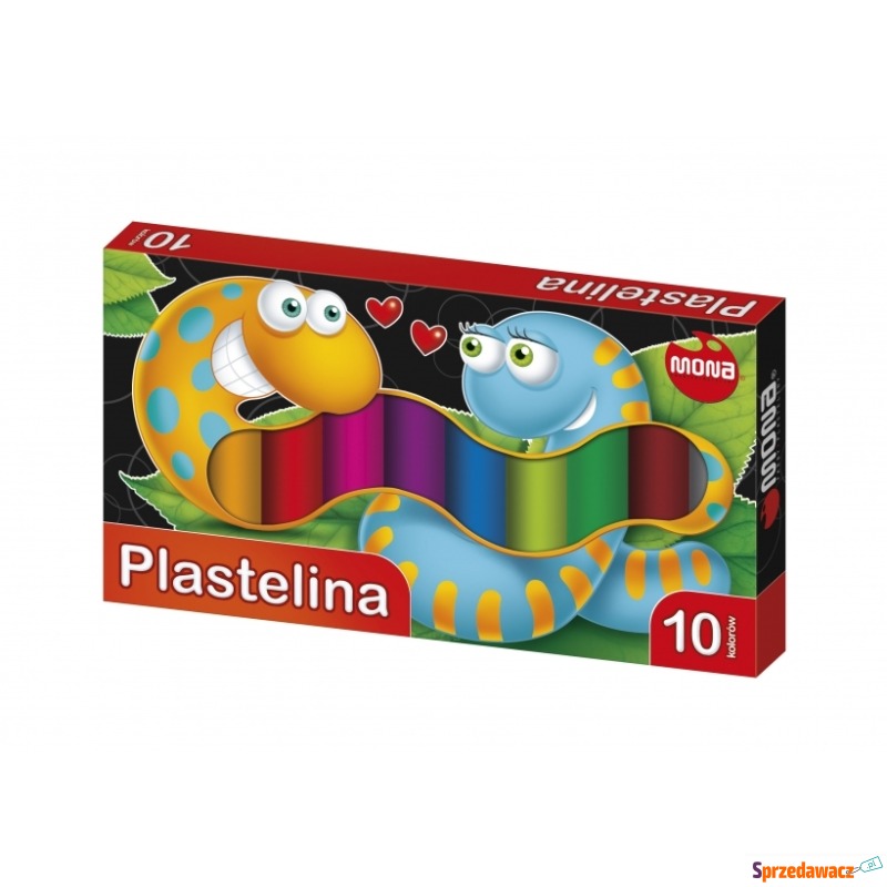 Plastelina 10 kolorów mona