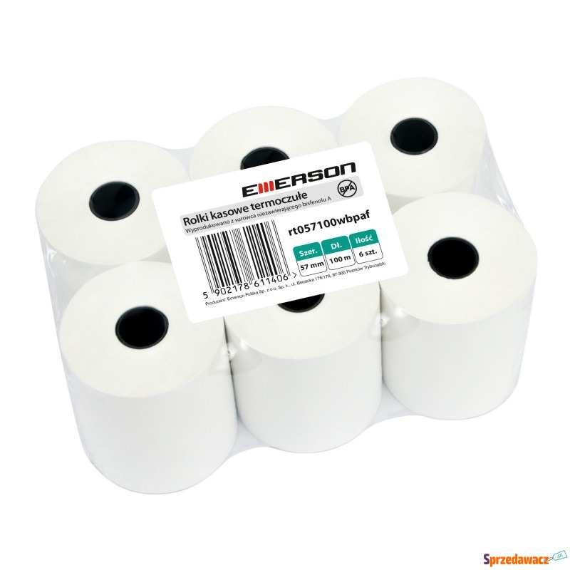 Rolki termiczne emerson 57mm 100m...
