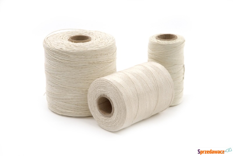 Nici lniane bielone dratwa 25dkg