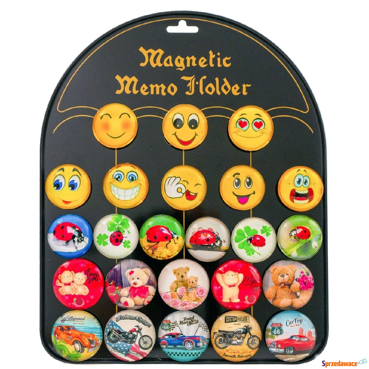 Magnesy Biedronki, Misie, Motory,...