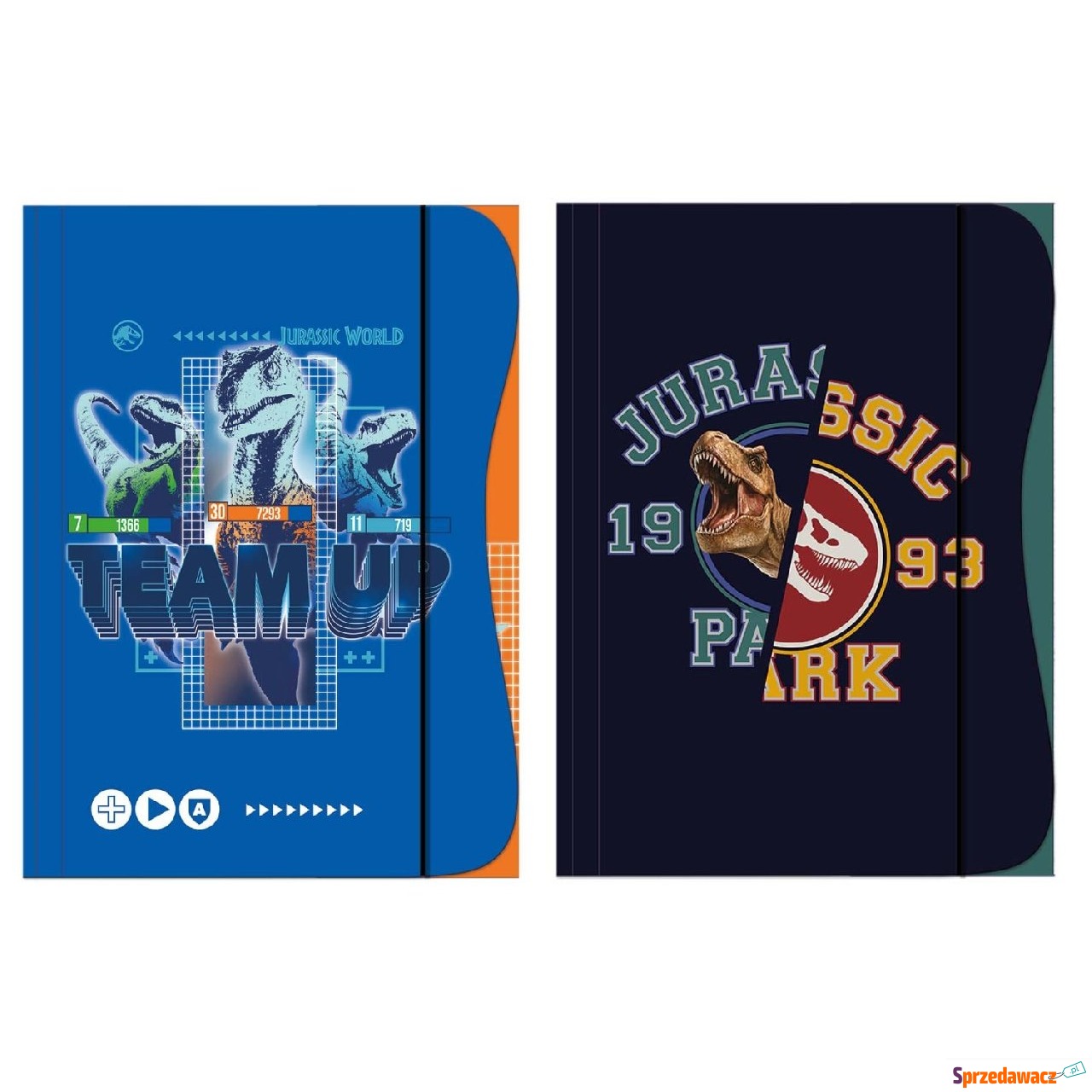 Teczka z gumką A4 Jurassic Park
