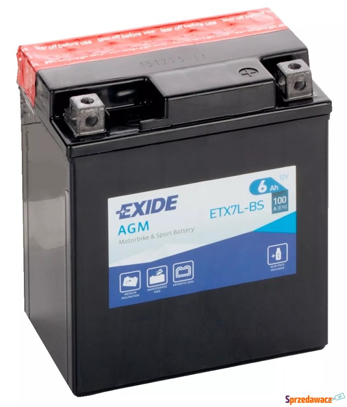 Akumulator motocyklowy exide e...
