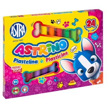 Plastelina 24 kolorów Astrino