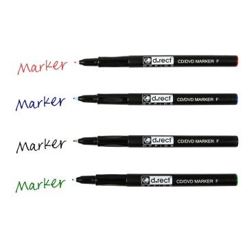 Marker drect cd 0,7mm F 4 kolory