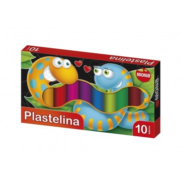 Plastelina 10 kolorów mona
