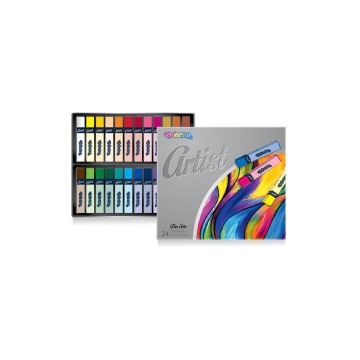 Pastele suche artist 24 kolory colorino