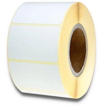 etykieta termiczna 50x30mm 1000 sztuk średnica 40mm