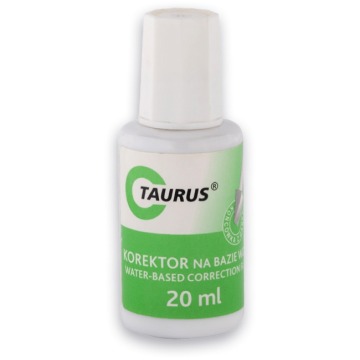 Korektor w płynie z gąbką Taurus