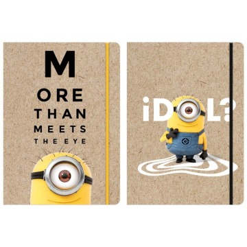 Teczka z gumką A4 Minionki eco Kraft
