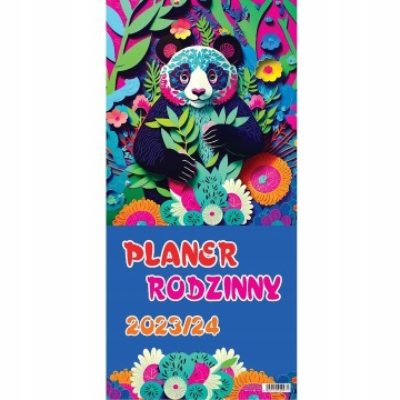 Planer rodzinny 2023/24 wiszący na ścianę