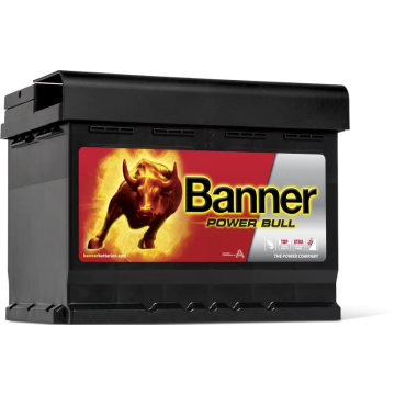 Akumulator Banner Power Bull 62Ah 550A prawy+