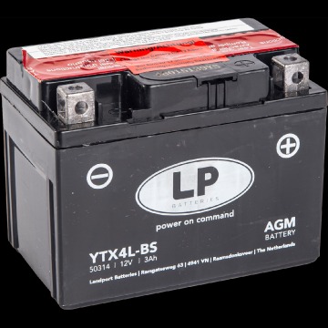 Akumulator motocyklowy Landport ytx4L-bs 12V 3Ah 40A