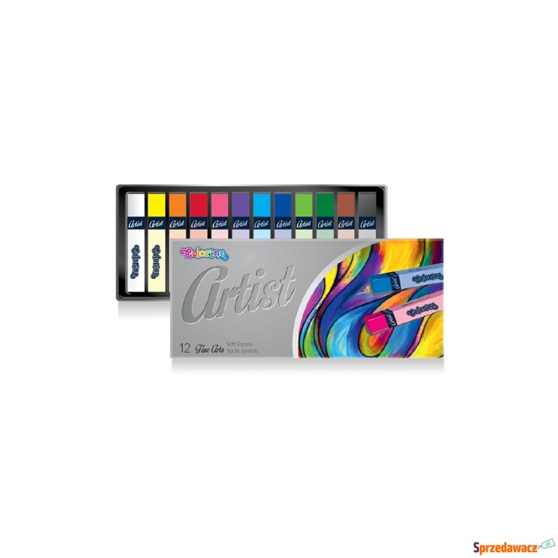 Pastele suche artist 12 kolorów colorino - Kredki, pastele, blendery - Skarżysko-Kamienna