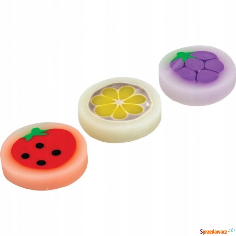 gumka owoce 35x35x10 mm centrum - Artykuły papiernicze... - Wałbrzych