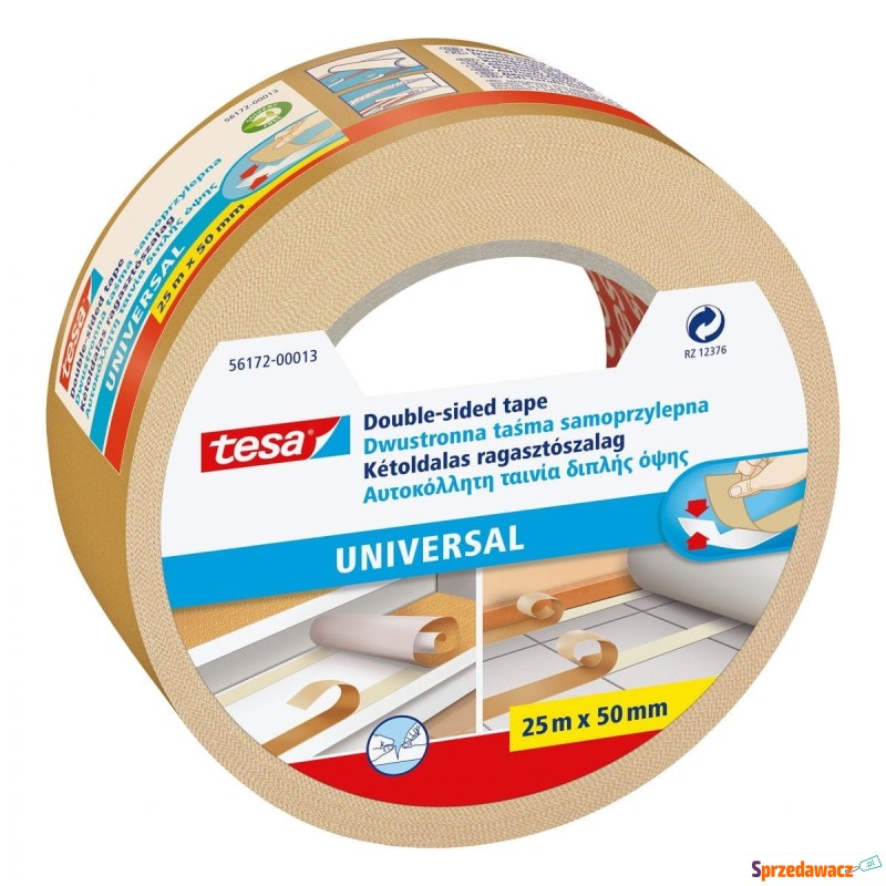 Dwustronna taśma do wykladzin tesa Universal... - Taśmy klejące - Kwidzyn