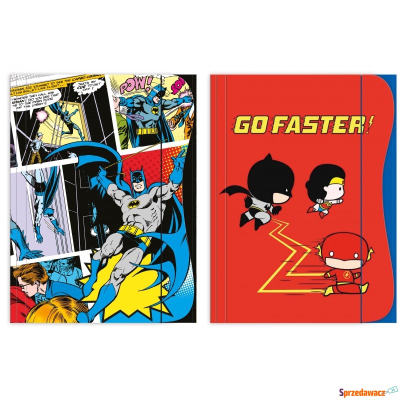 Teczka z gumką A4 Batman Kids - Artykuły papiernicze... - Bytom