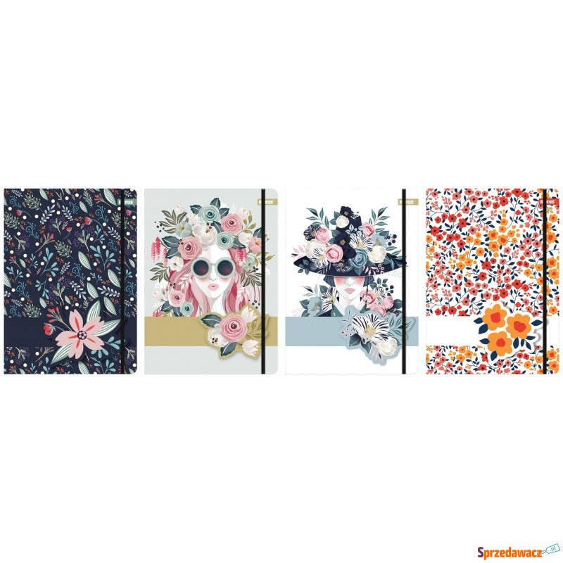 Teczka z gumką A4 Flower - Artykuły papiernicze... - Zamość
