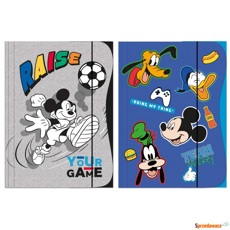 Teczka z gumką A4 Mickey Mouse Kids - Artykuły papiernicze... - Gliwice