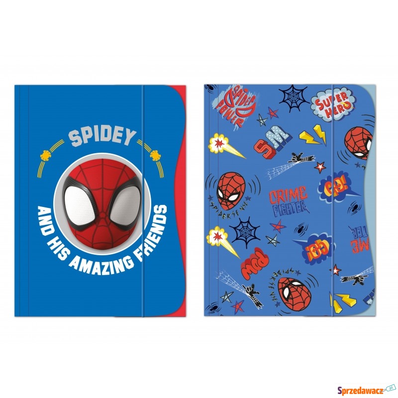 Teczka z gumką lux A4 Spider Man - Artykuły papiernicze... - Katowice