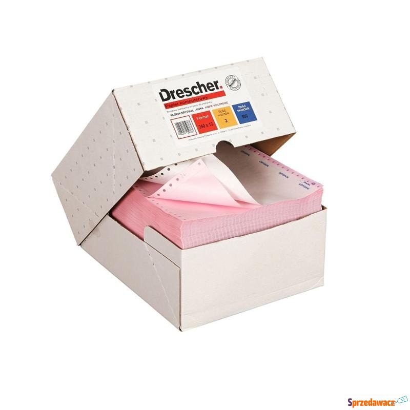 Składanka papier komputerowy 240 1+1 drescher... - Papier biurowy - Gdynia