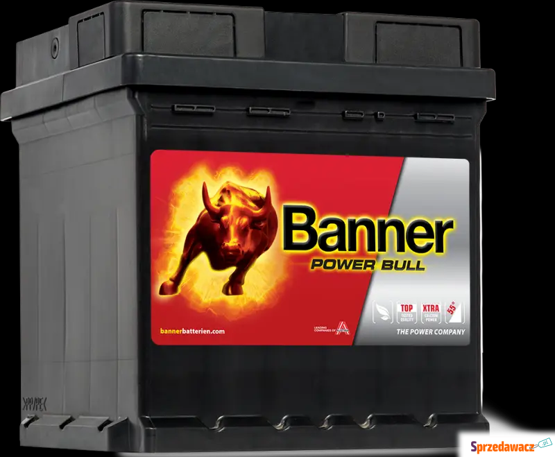 Akumulator Banner Power Bull 42Ah 390A  kostka... - Akumulatory - Kędzierzyn-Koźle
