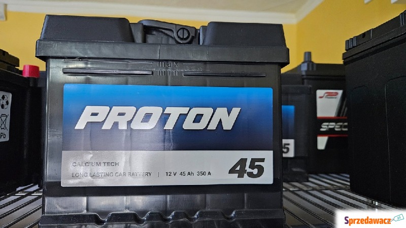 Akumulator PROTON 45Ah 350A - Akumulatory - Suwałki