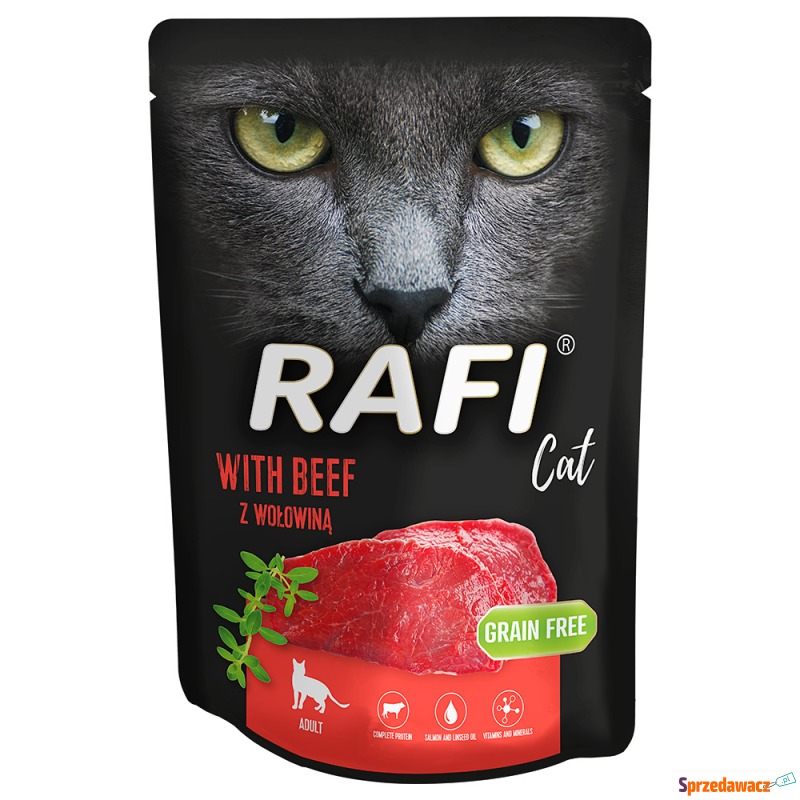 Korzystny pakiet Rafi Cat, 20 x 300 g - Wołowina - Karmy dla kotów - Zgorzelec