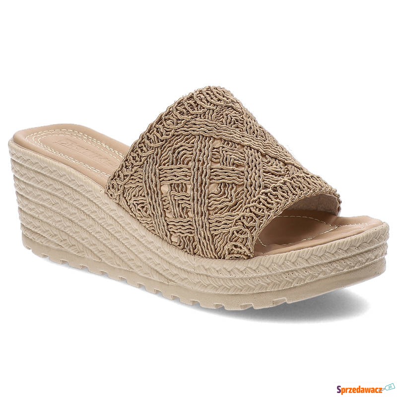 Beżowe Sandały Artiker Modne Buty...