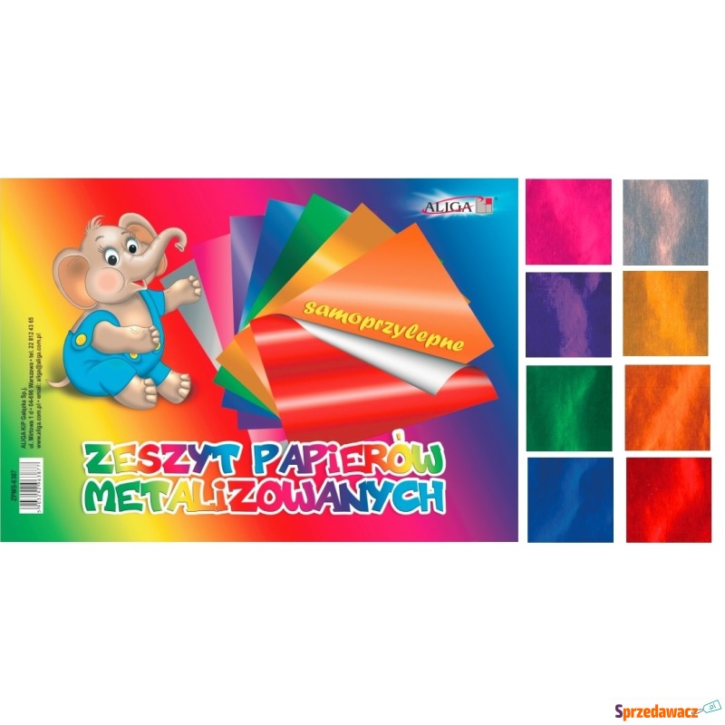 Zeszyt papierów metalizowanych...