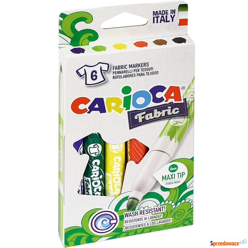 Flamastry do tkanin wodoodporne...
