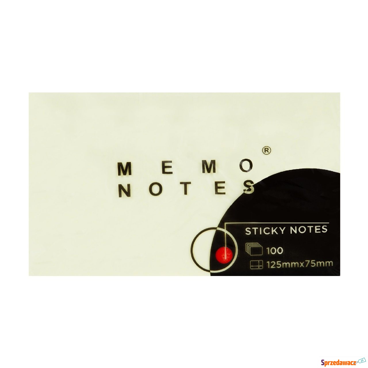 Notes samoprzylepny zolty 75mm...