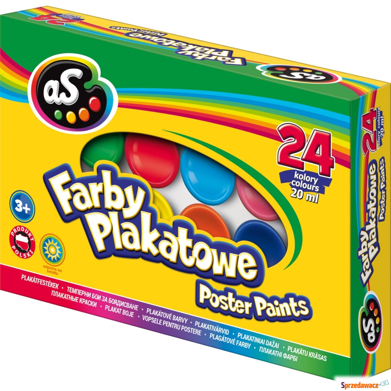 Farby plakatowe Astra AS 24 ko...