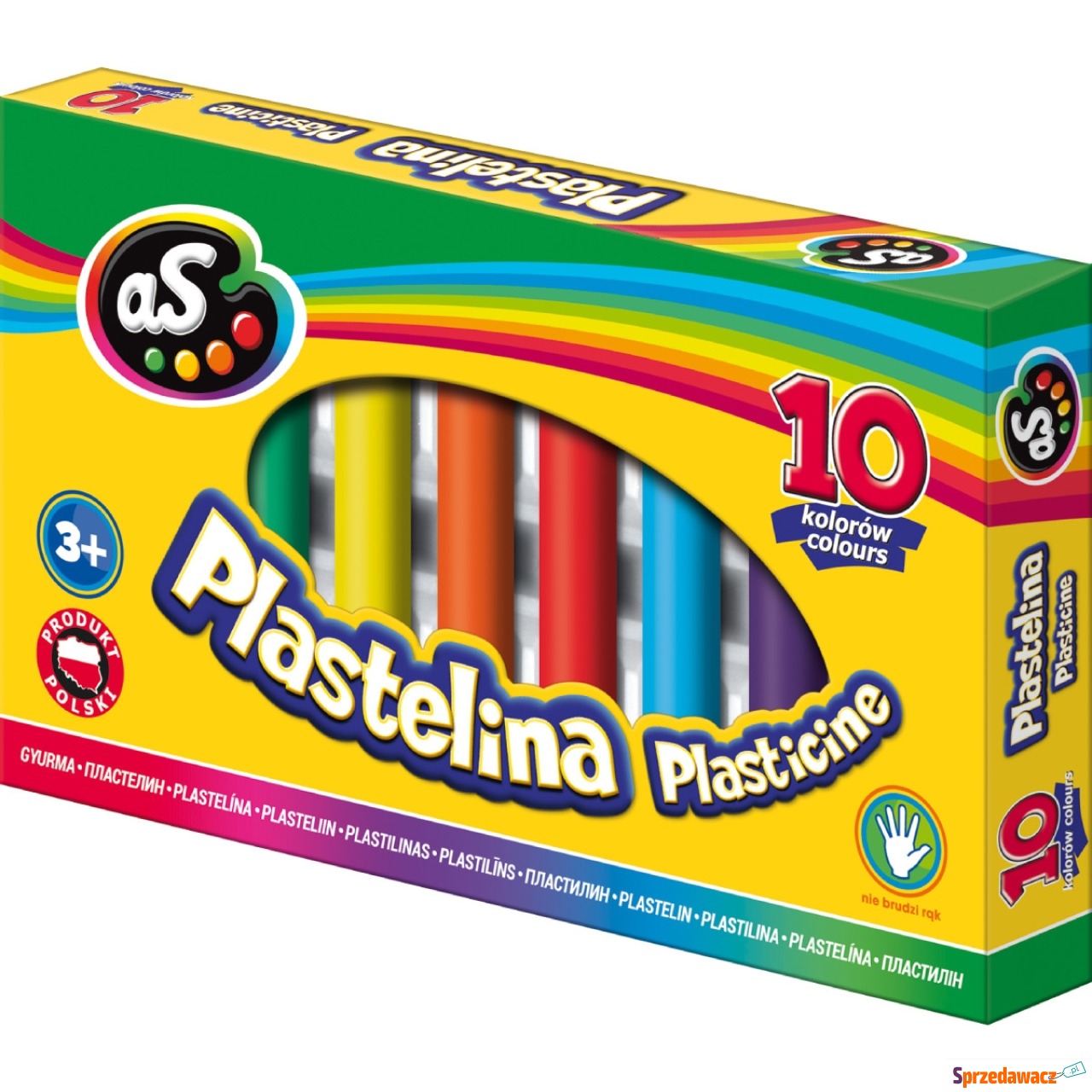 Plastelina Astra AS 10 kolorów