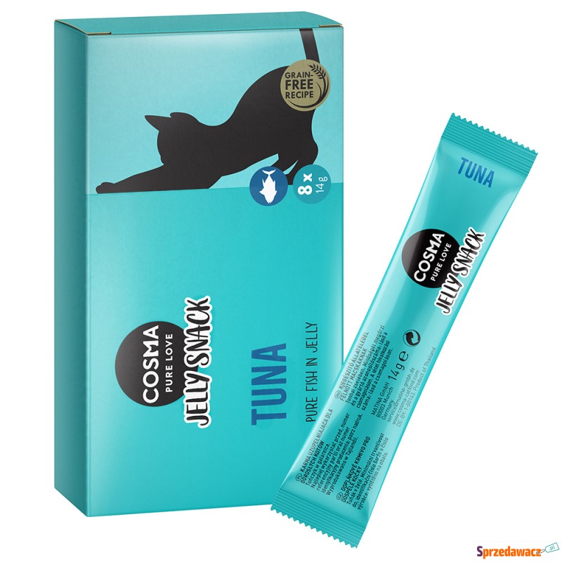 Cosma Jelly Snack, 8 x 14 g - Tuńczyk