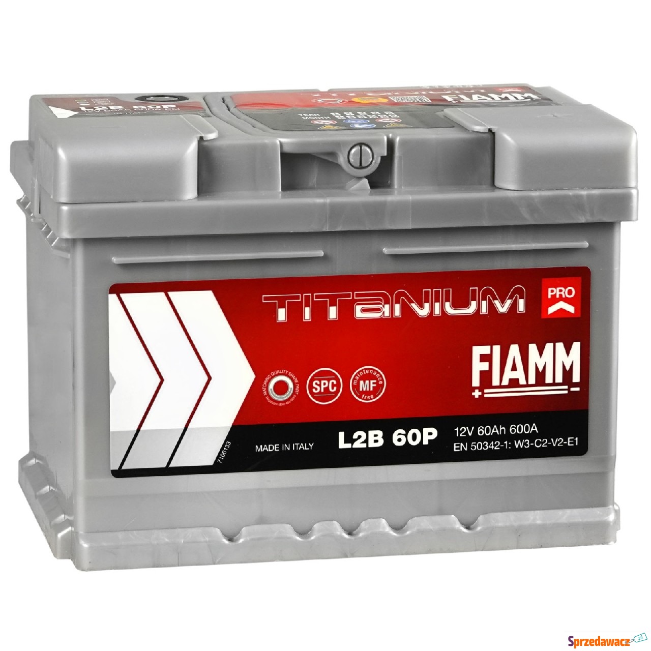 Akumulator 60Ah 600A Prawy Plus...
