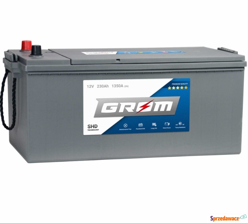 Akumulator Grom SHD Premium 230Ah...